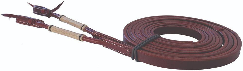 Buffalo Leather Latigo Leather Split Reins