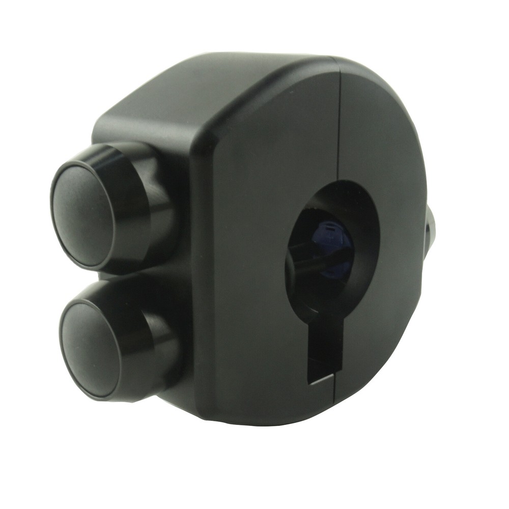 3 Buttons Aluminum Motorcycle Handlebar Switch Headlight Start Kill Horn Control