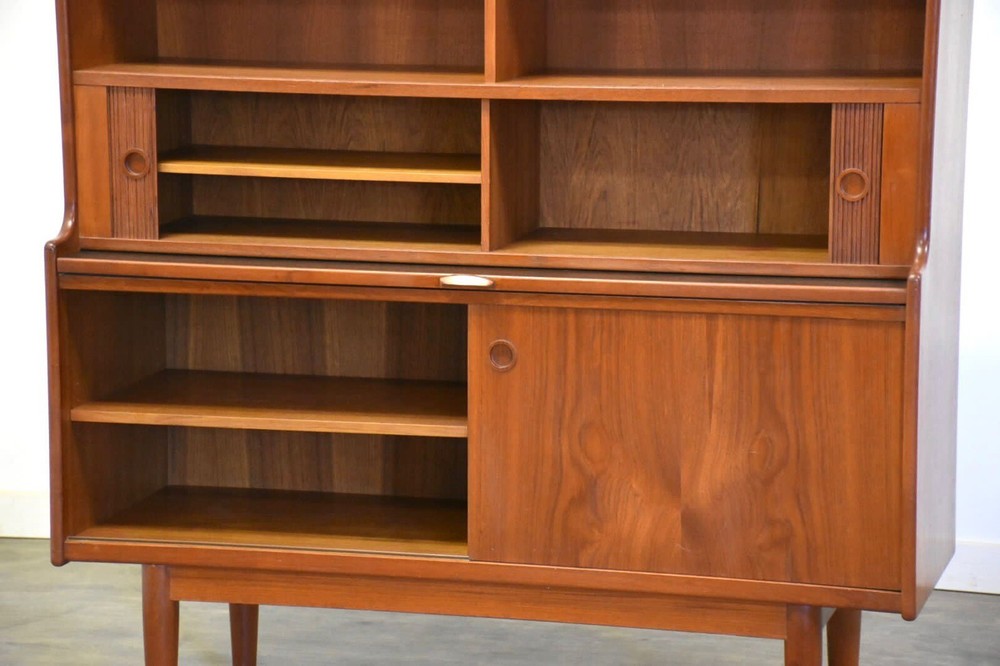 Johannes Sorth Danish Modern Teak Server Bar Credenza