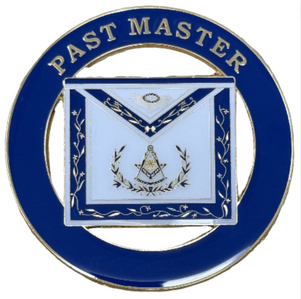 Past Master Cut-Out Car Emblem