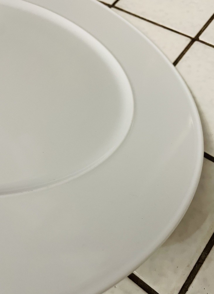 6 dinner plates KPM Berlin White d/30cm