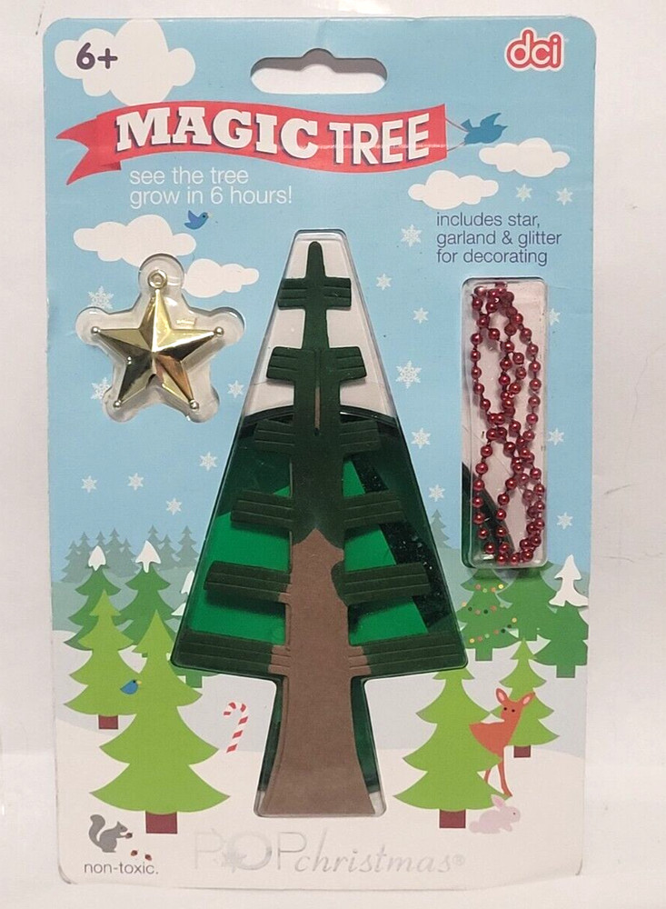 KIDS MAGIC TREE POP CHRISTMAS TREE CRAFT, MAGICIAL GROWS !!!!!   NEW !!!