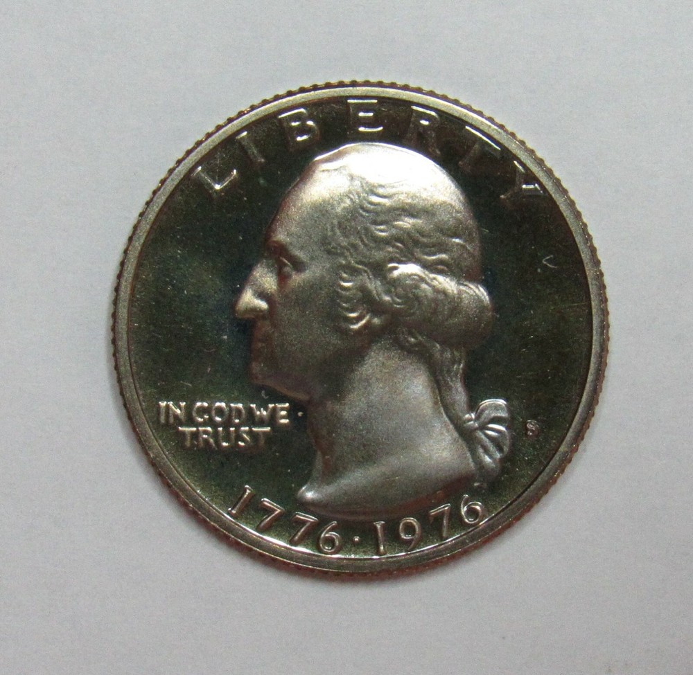 1976 S Proof Washington Quarter