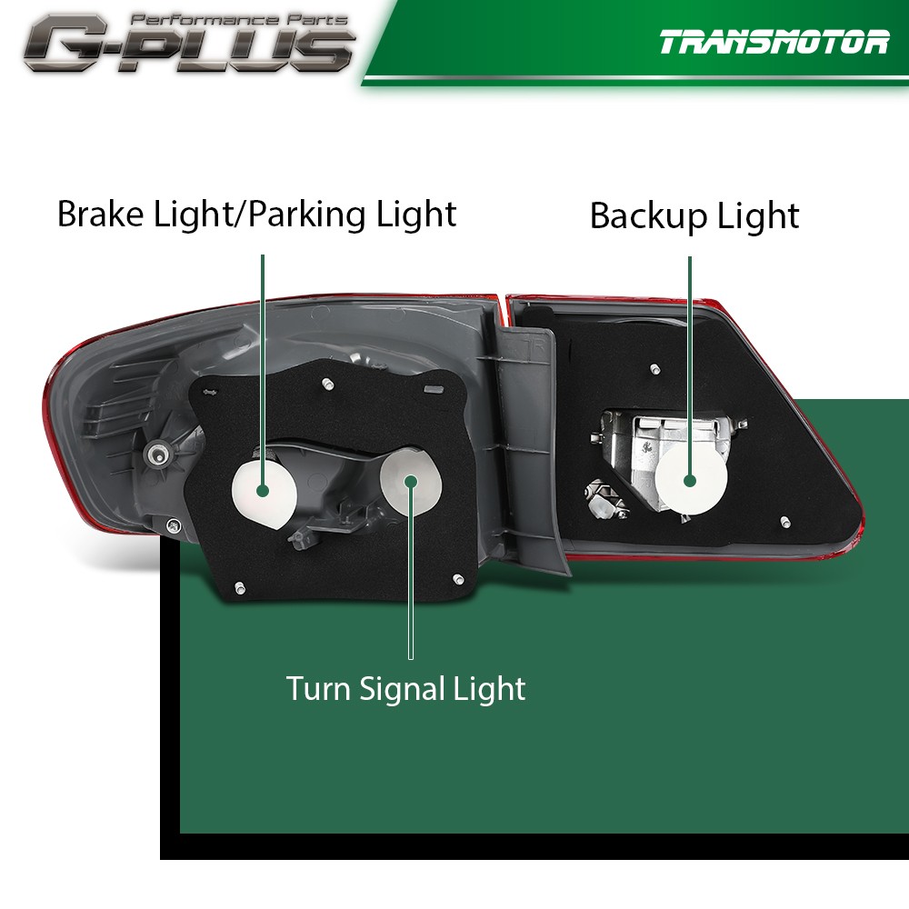 Tail Light For 2011-2013 Toyota Corolla Japan Built Driver and Passenger Side