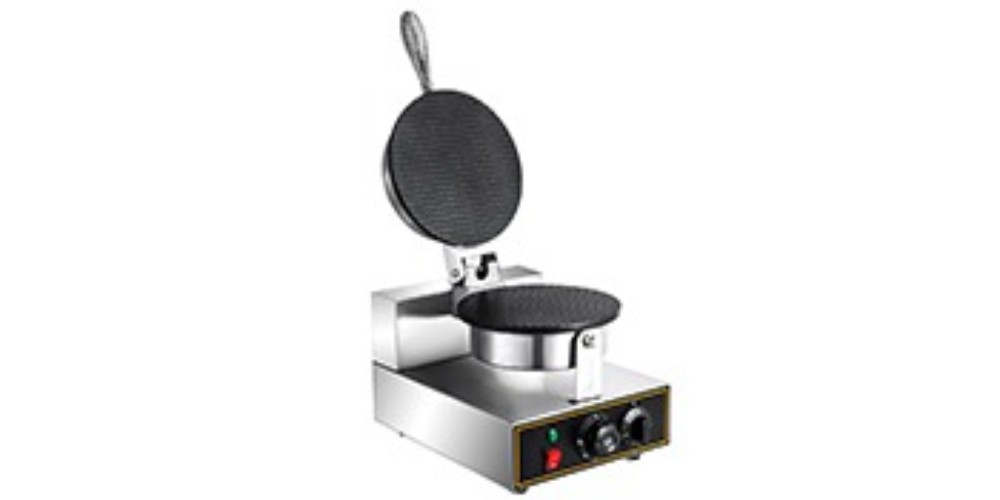 Commercial Electric Ice Cream Waffle Cone Maker Nonstick Egg Roll Waffle Making