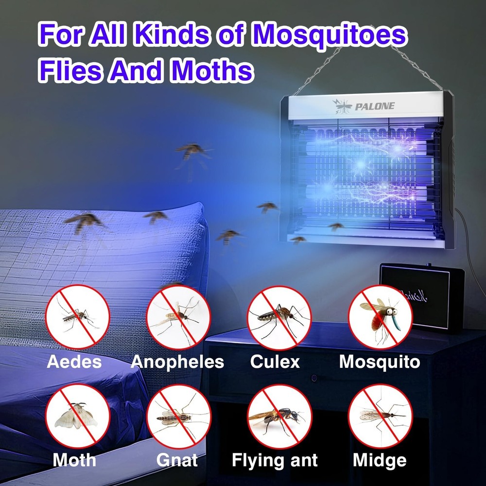 Electric Bug Zapper, Electric Fly Zapper Removable Tray USB Powerful Indoor Bug