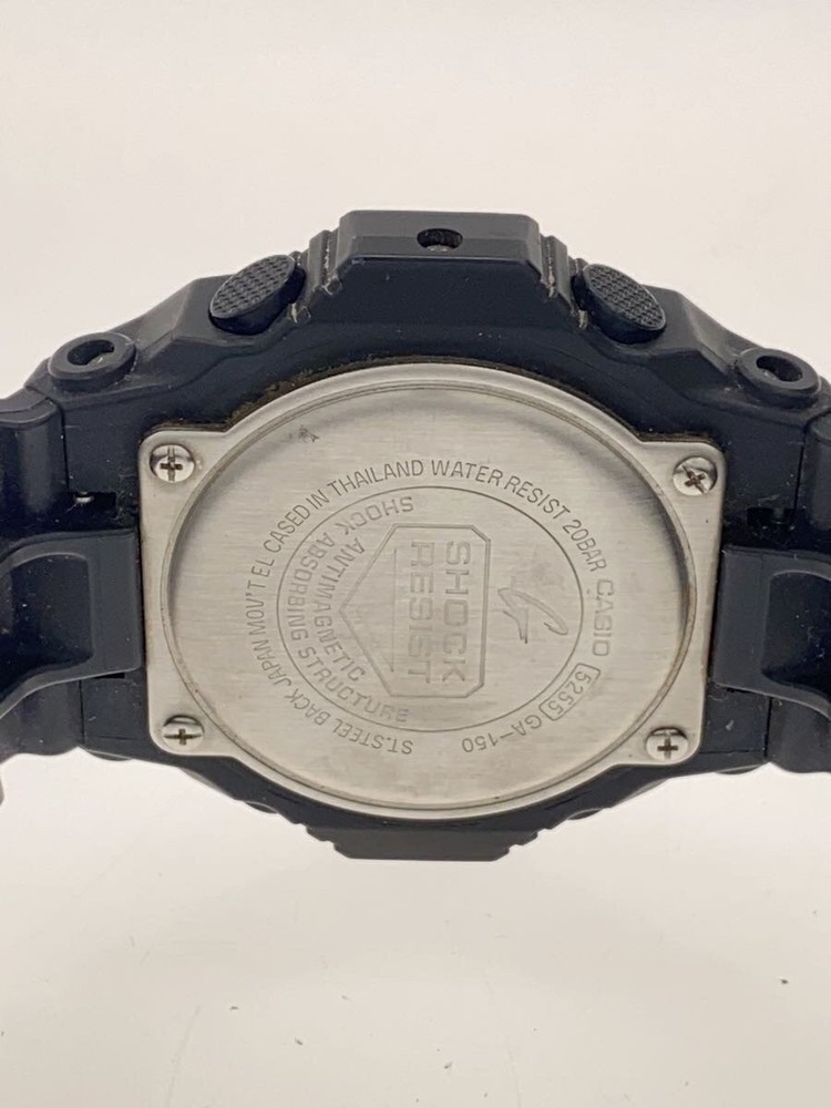 CASIO Quartz Watch G SHOCK Digital Analog BLK