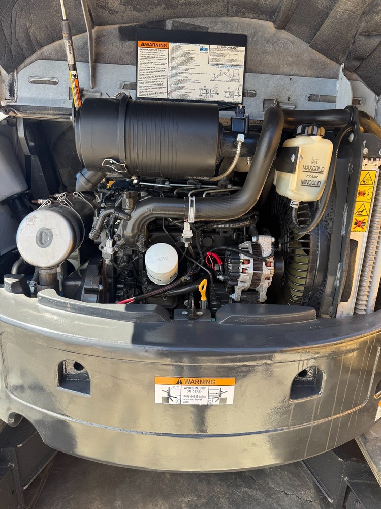 2018 Bobcat E50 Mini Excavator Enclosed Cab A/C & Heater