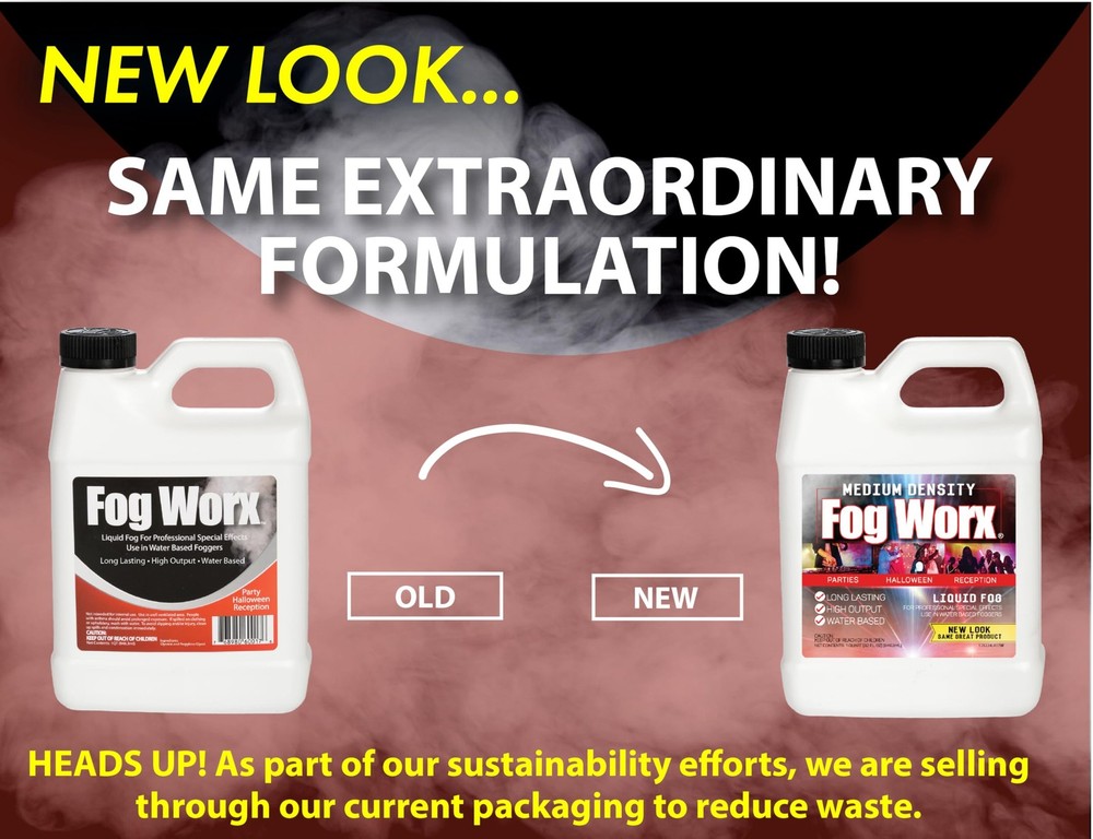 Fog Machine Fluid 32oz Premium Odorless Medium Density High Output