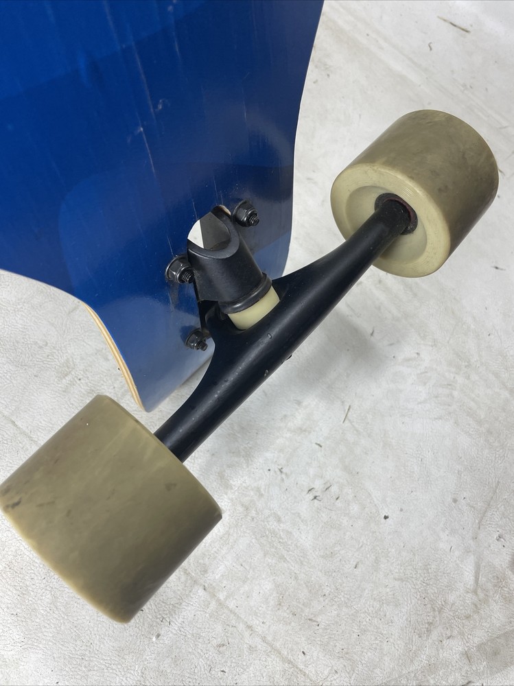 Slendor Dolphin Longboard Skateboard 42” Drop Through Deck Maple Cruiser Used