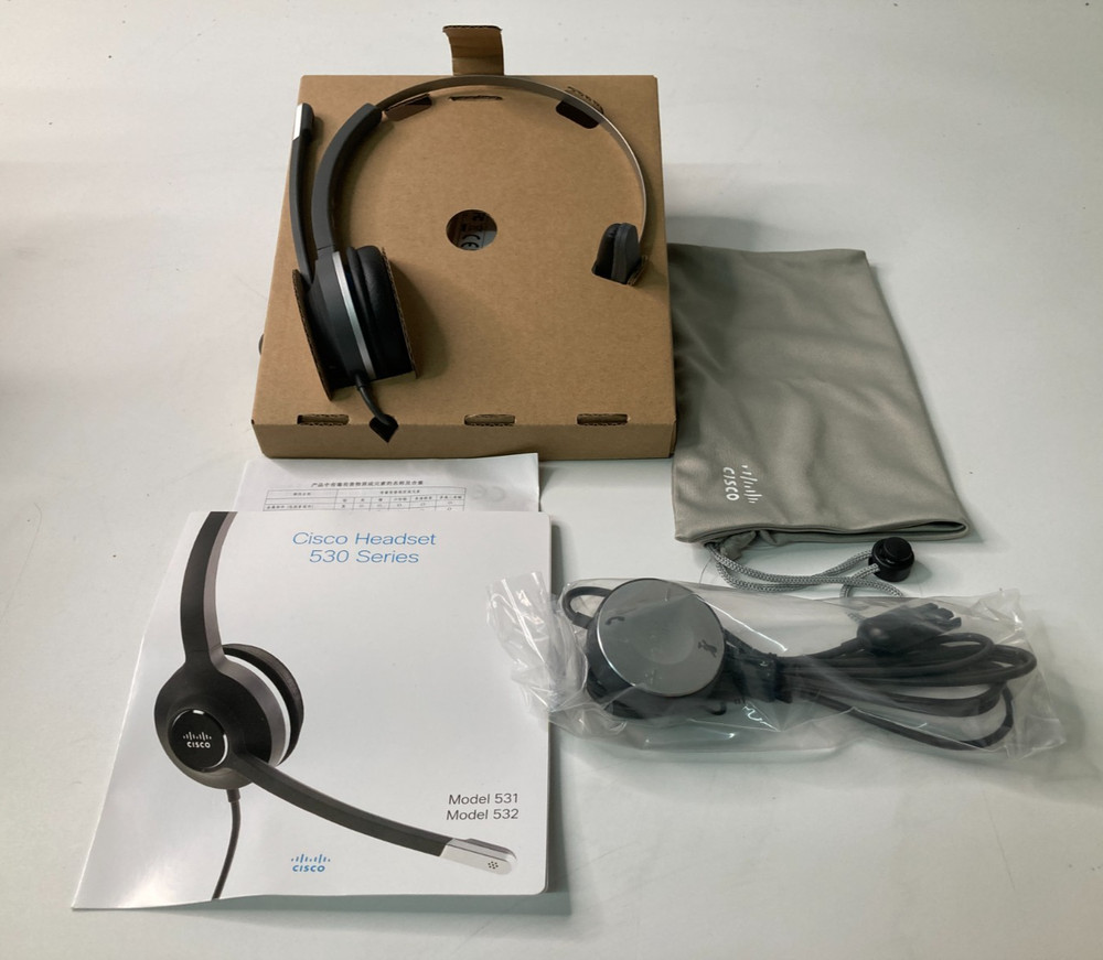 Cisco 531 Wired Single-Ear Headset -CP-HS-W-531-USBA