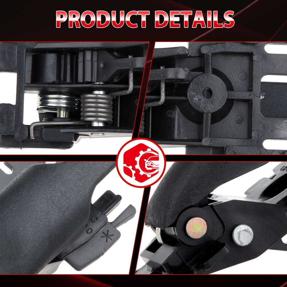 For Ford Explorer 1998-2001 Interior Left Driver Side Black Inside Door Handle