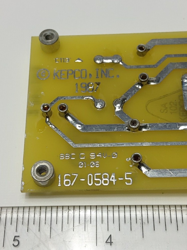 KEPCO CIRCUIT BOARD 167-0584-5 (USED)