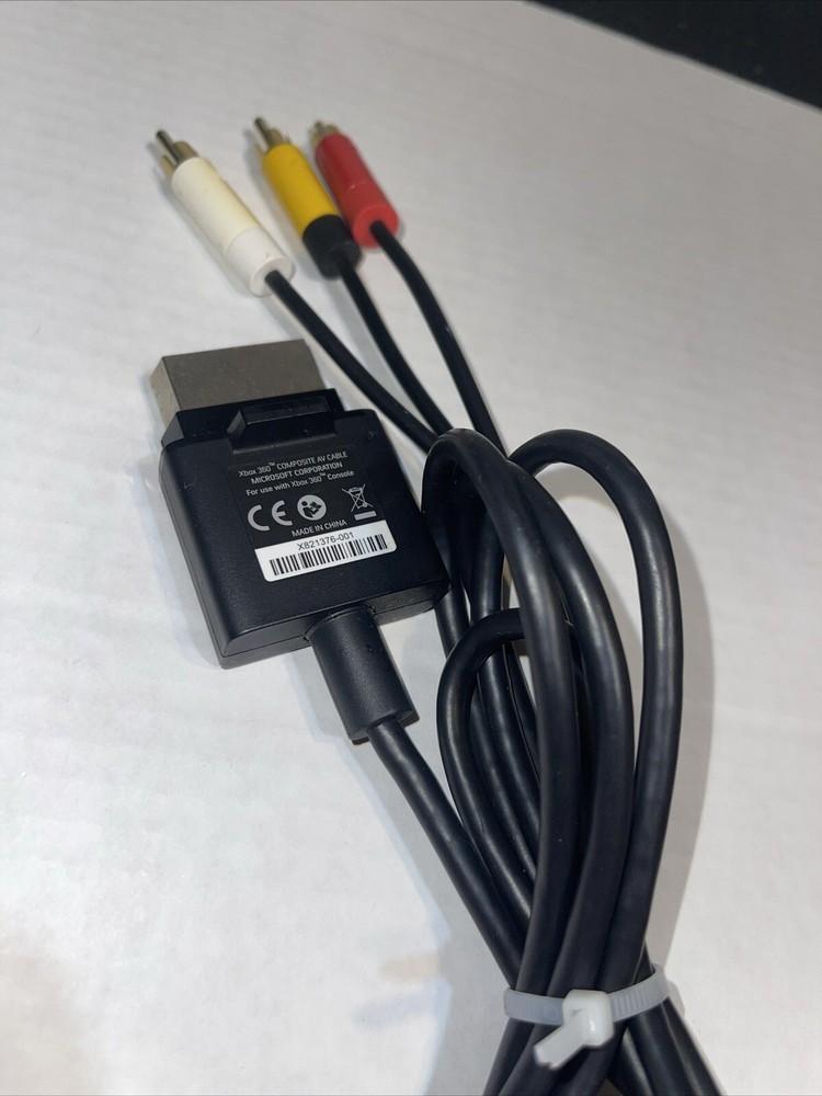 Genuine MIcrosoft Xbox 360 Composite AV Cable