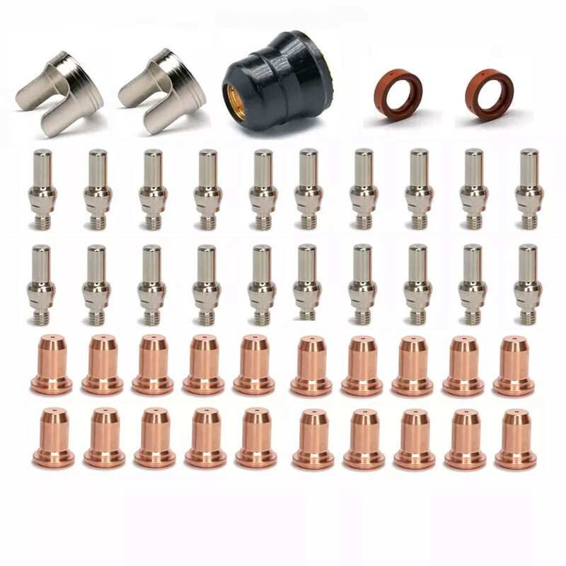 45PK Electrode Tip Cup kits fit Harbour Freight Titanium Replace IPT45 Torch