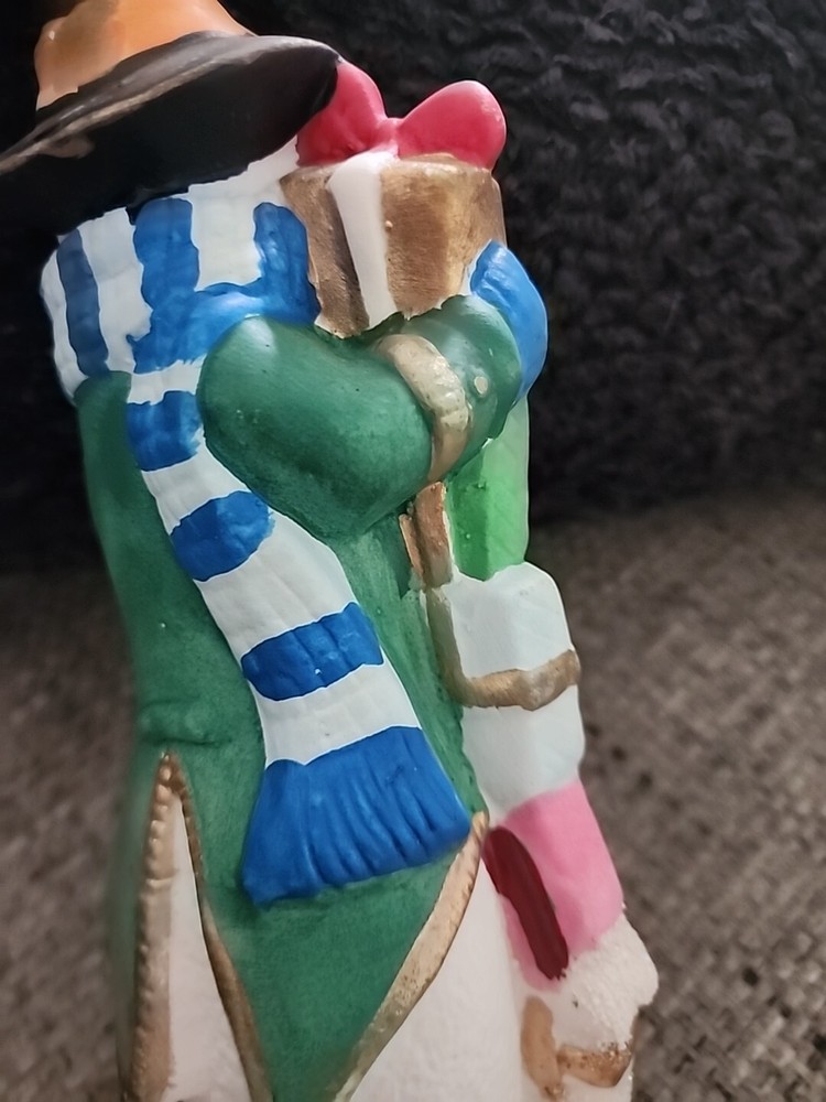 Hermtiage Pottery Snowman With Presents