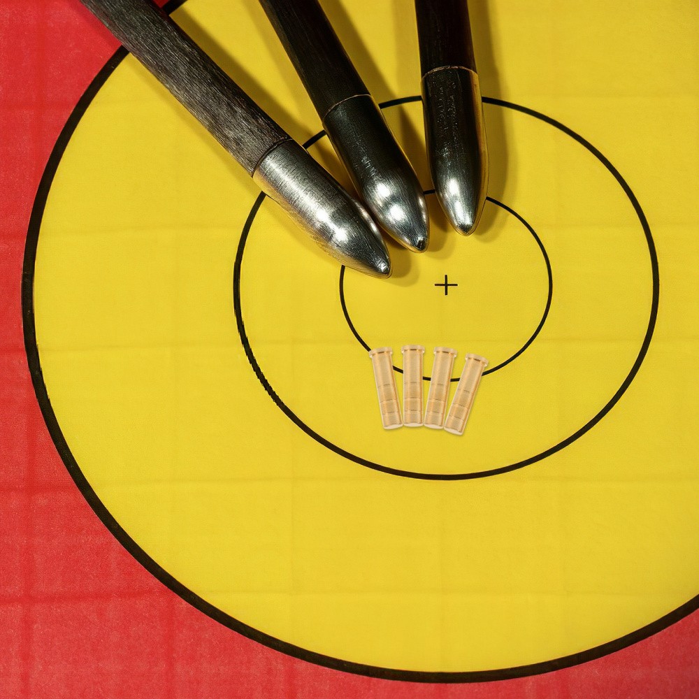 12 Pcs Arrow Connection Seat Points Insert Inserts Archery Brass Connector