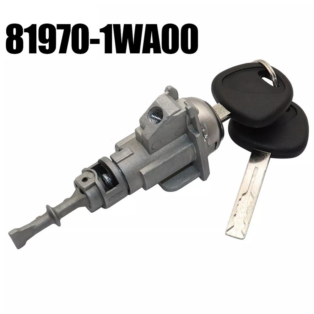 For Kia For Rio 2012 2017 Front Left Hand Door Lock W/Key Replacement Part