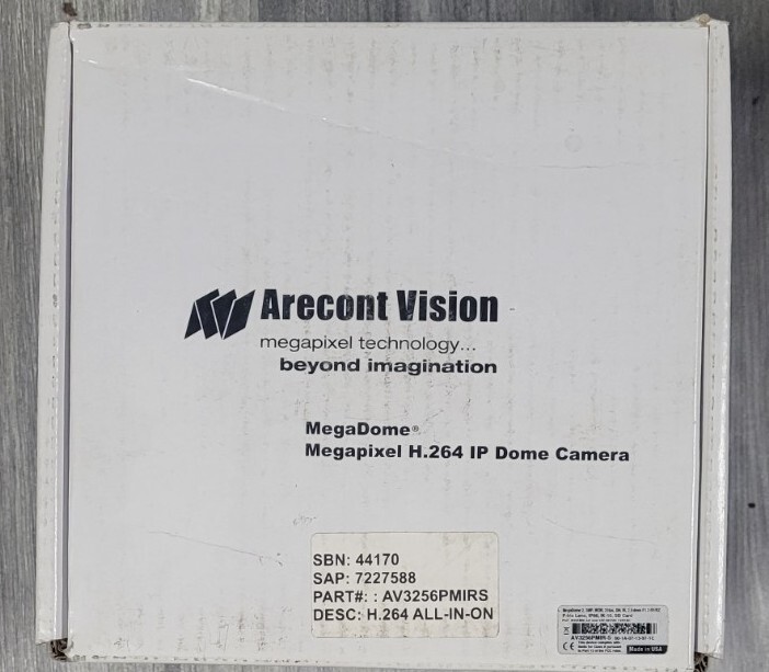 Arecontvision AV2356PMIR-S Dome Camera