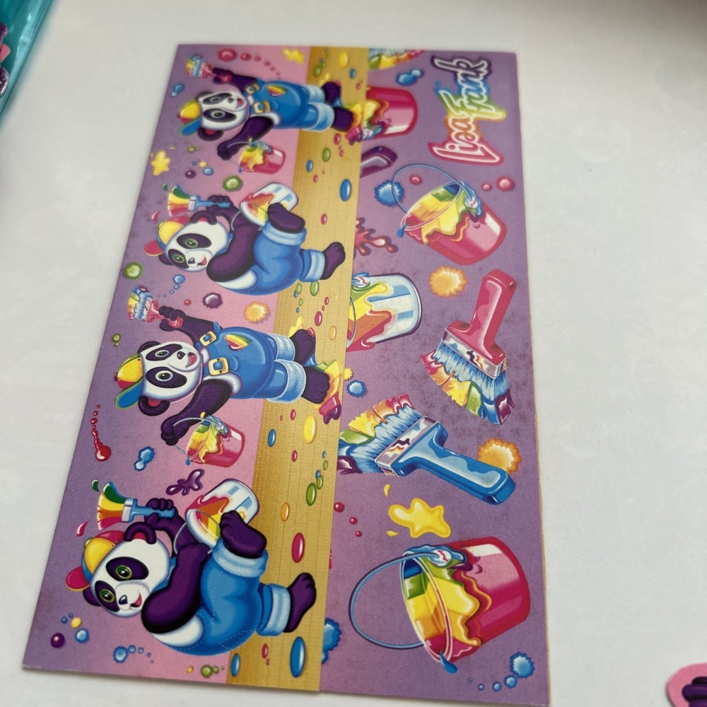 Lisa Frank Cutout Matching Postalette