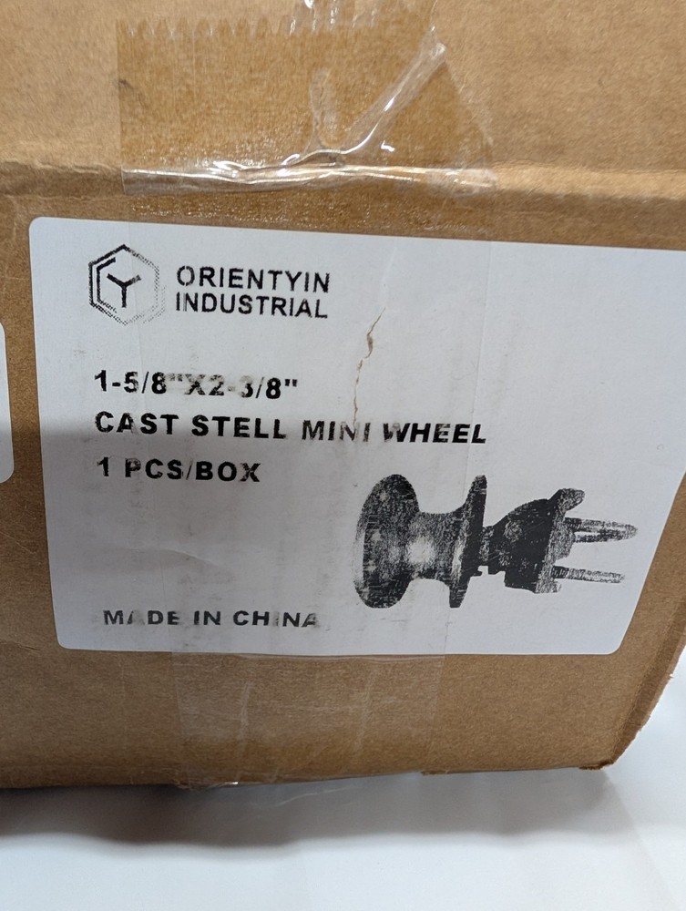 Mini Cantilever Gate Rollers – Durable Cast Steel Rolling Hardware for 2-3/8"...