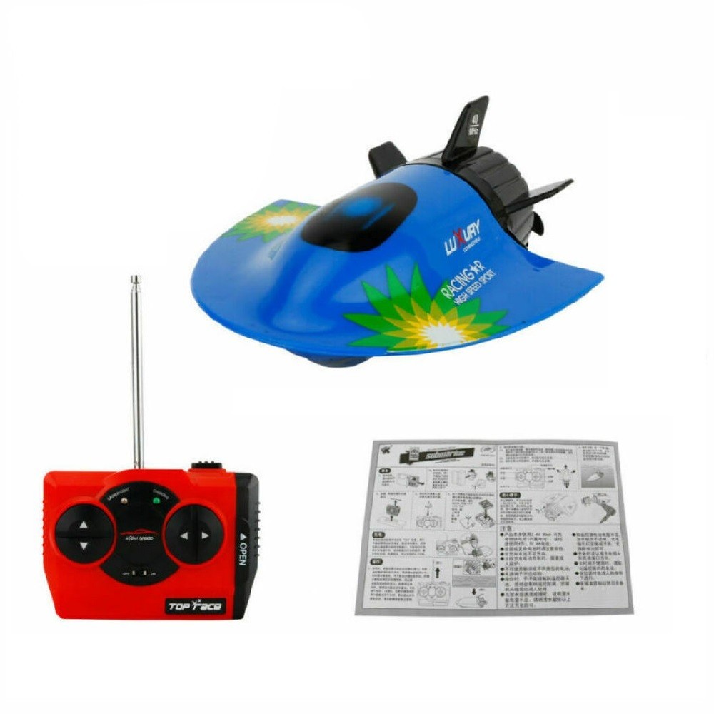 Underwater Model Boat Toy Remote Control Submarine Devil Fish Sightseeing Boat s