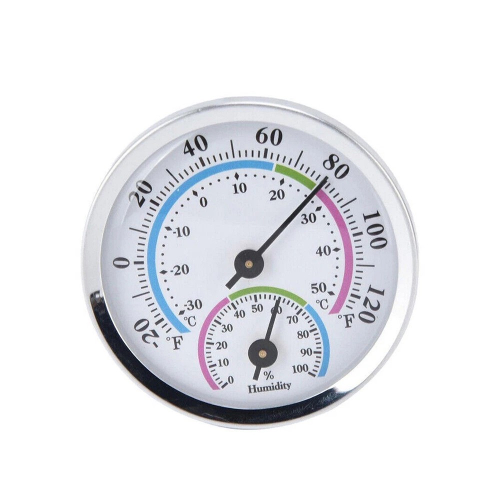 Workshop and Garage Use Thermometer Hygrometer 2pcs with Temperature Display