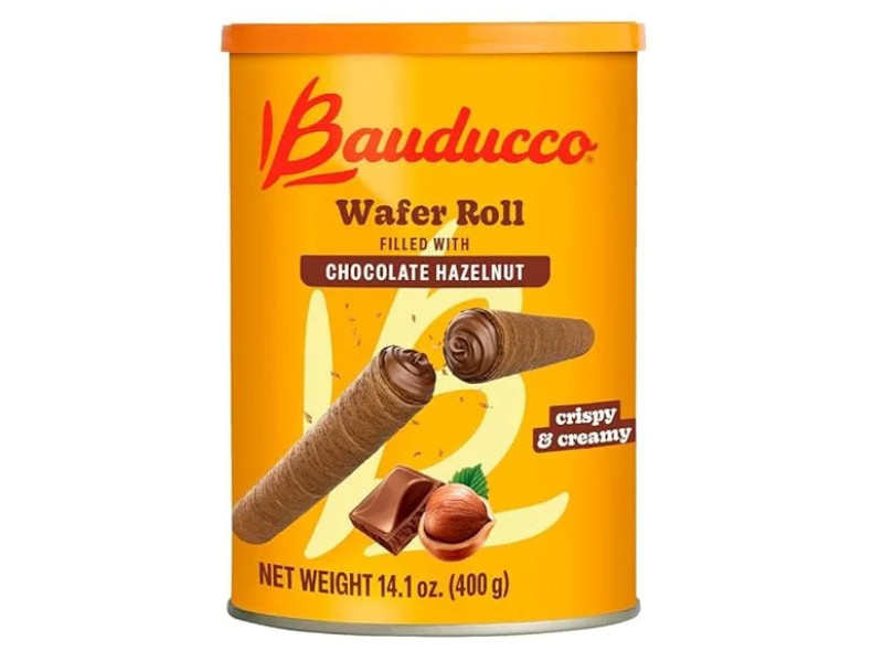 Bauducco Wafer Roll Chocolate Hazelnut 14 oz