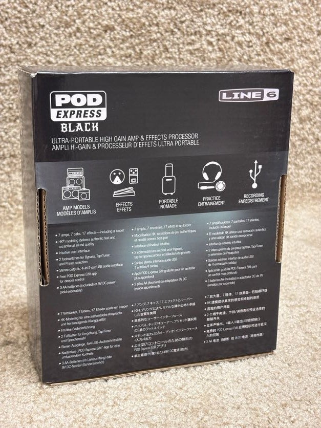 Line 6 POD Express Black