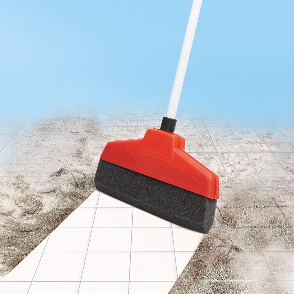 Electro-Static Broom, Telescoping Handle to 51” Long