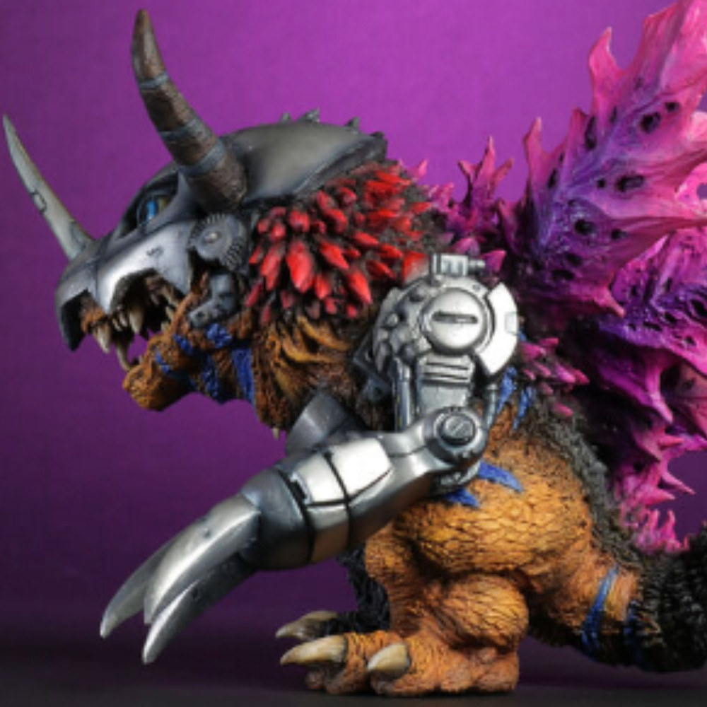 Deforeal MetalGreymon G Erosion Mode Figure Digimon x Godzilla Collab Authentic