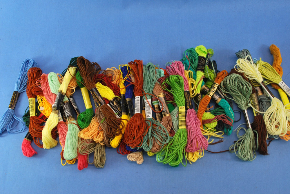 String Colored Embroidery Floss Mix Color new lot 150+