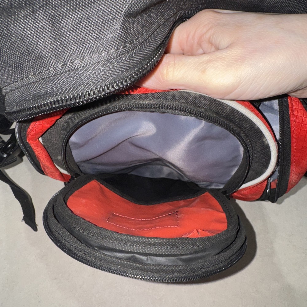 Miken Baseball/Softball Backpack Black & Red