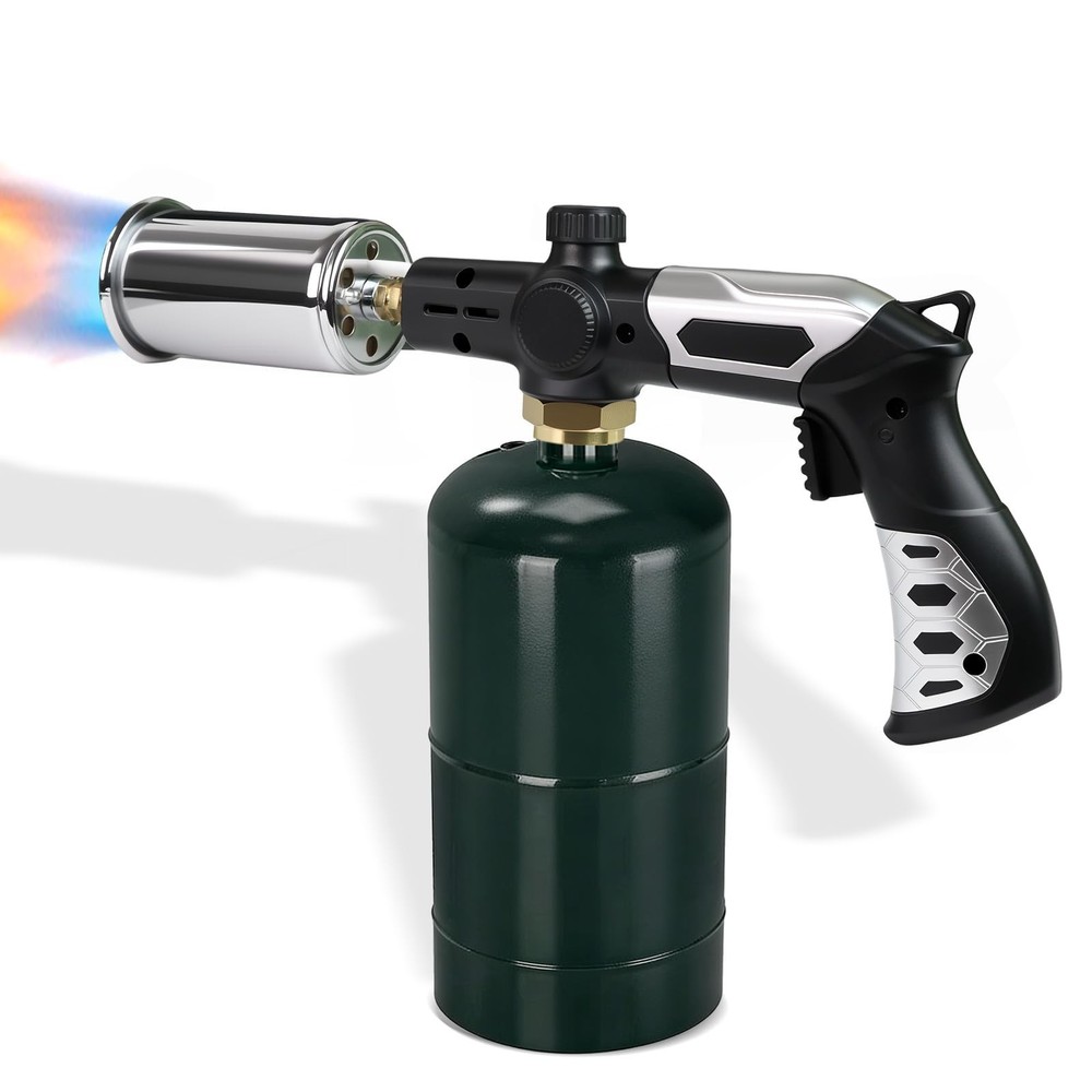 Professional Propane Torch with Powerful Adjustable Flame for Cooking Torch T...