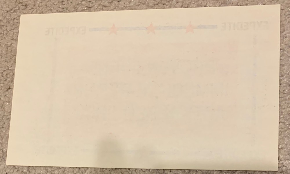 DESERT SHIELD STORM PROVEN FORCE PEEL AND PASTE REPAIR TAG