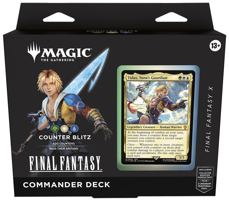 MtG Final Fantasy X Commander Deck Counter Blitz NEW/SEALED