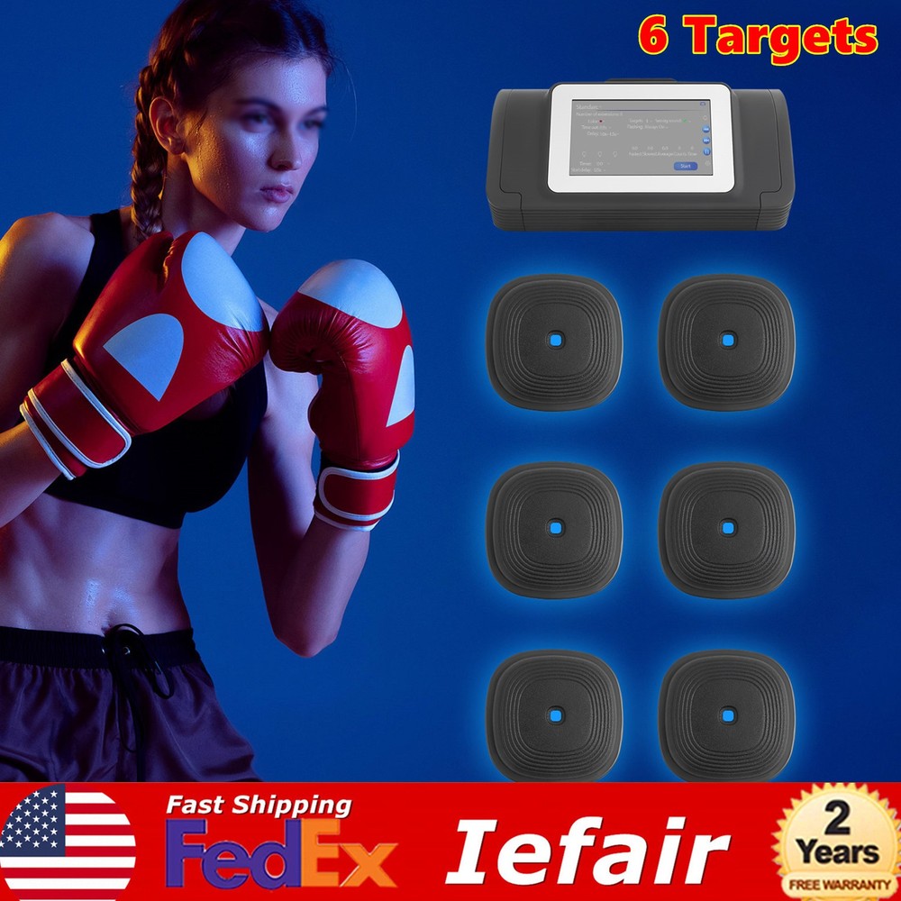Split Musical Boxing, Punching Machine, Split Musical Boxing with 6 Targets