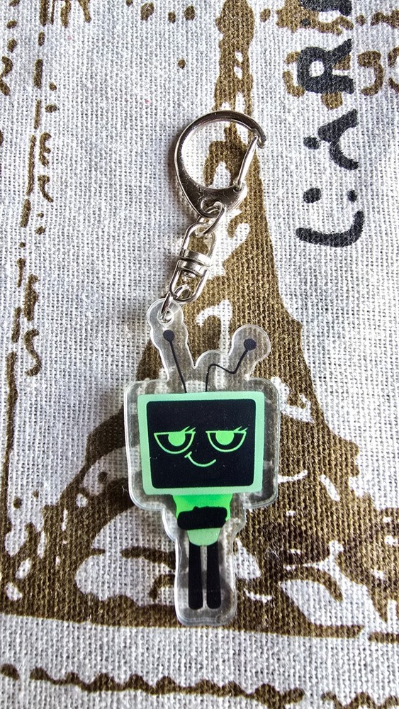 8pcs Set Amine Dandy's World keychain,Keyring/ bag charm/Acrylic Keychains.