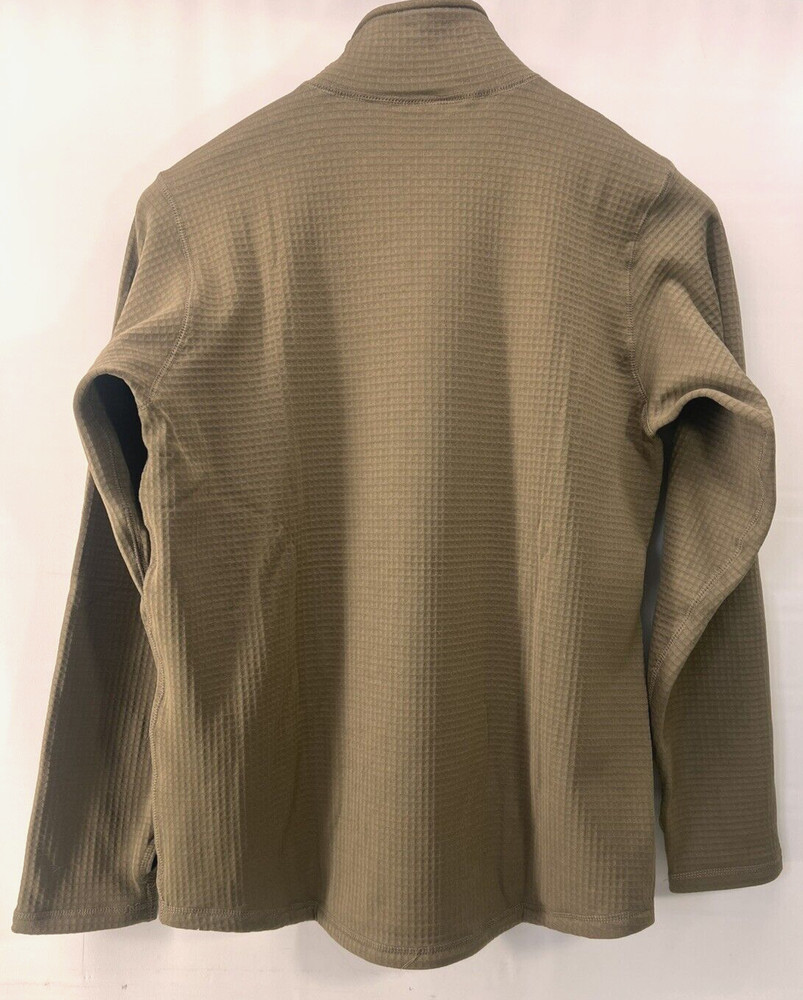 ROTHCO LAYER II MD WT GRID TOP PULLOVER MEN'S MEDIUM 1/2 Zip THERMAL COYOTE