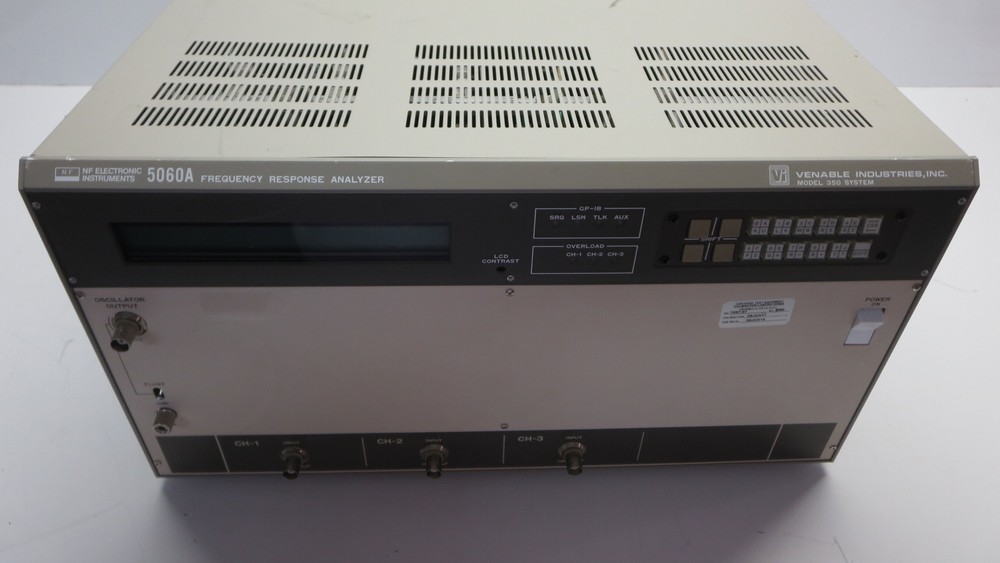 NF ELECTRONIC INSTRUMENTS 5060A FREQUENCY RESPONSE ANALYZER