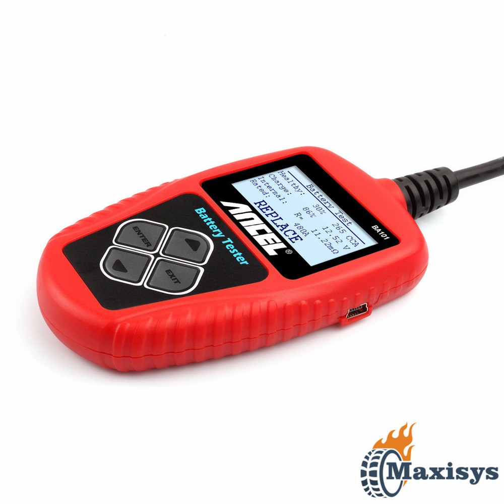 Ancel BA101 Battery Tester Automotive Load Digital Analyzer Bad Cell Test Tools