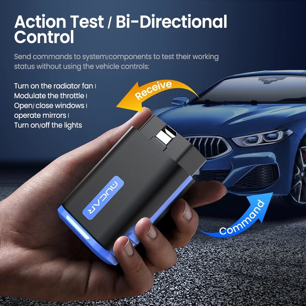 2024 DriverScan OBD2 Scanner Diagnostic Tool Full System Bidirectional Control