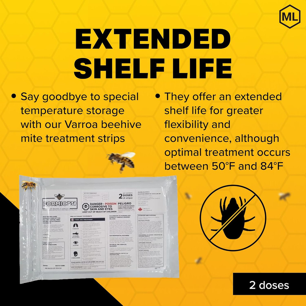 Formic Pro - 2 Doses - 4 Strips