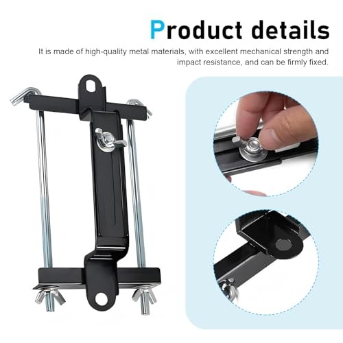 1 PC Car Power Hold Down, Adjustable Power Supply Mounting Bracket with J