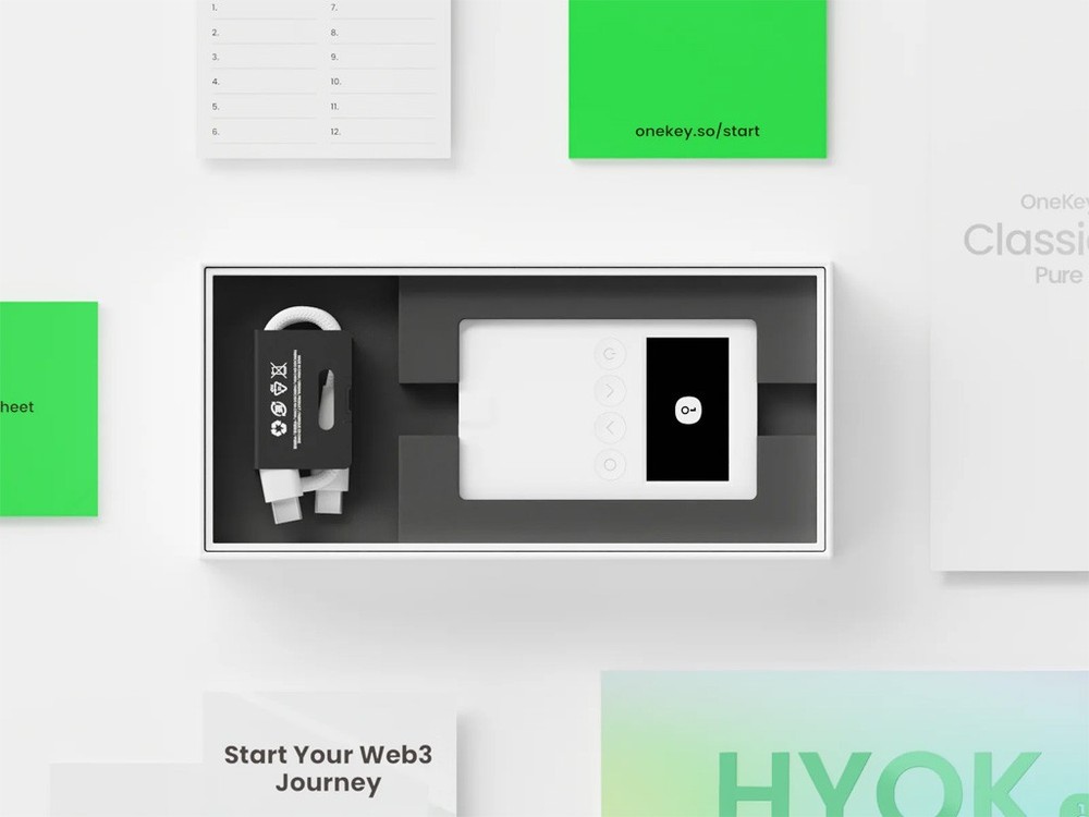 OneKey Classic 1S Pure, Hardware Wallet, USB-C