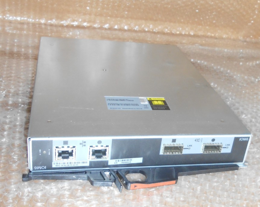 NetApp IOM6 SAS Storage Controller Ethernet Server Module P/N: 111-00190+B1