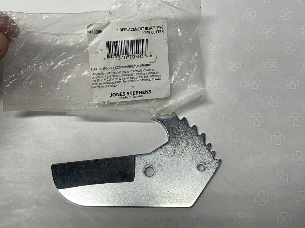 JONES STEPHENS Pipe Cutter Blade P70005 for 1" PVC