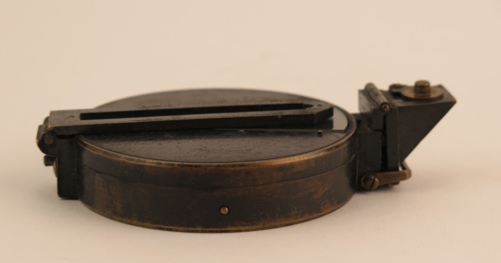 Hicks Compass military sighting and marching compass c1875