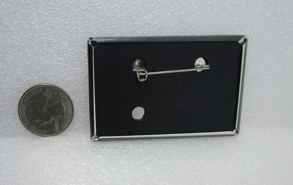 Ravenous Reader Button Pin