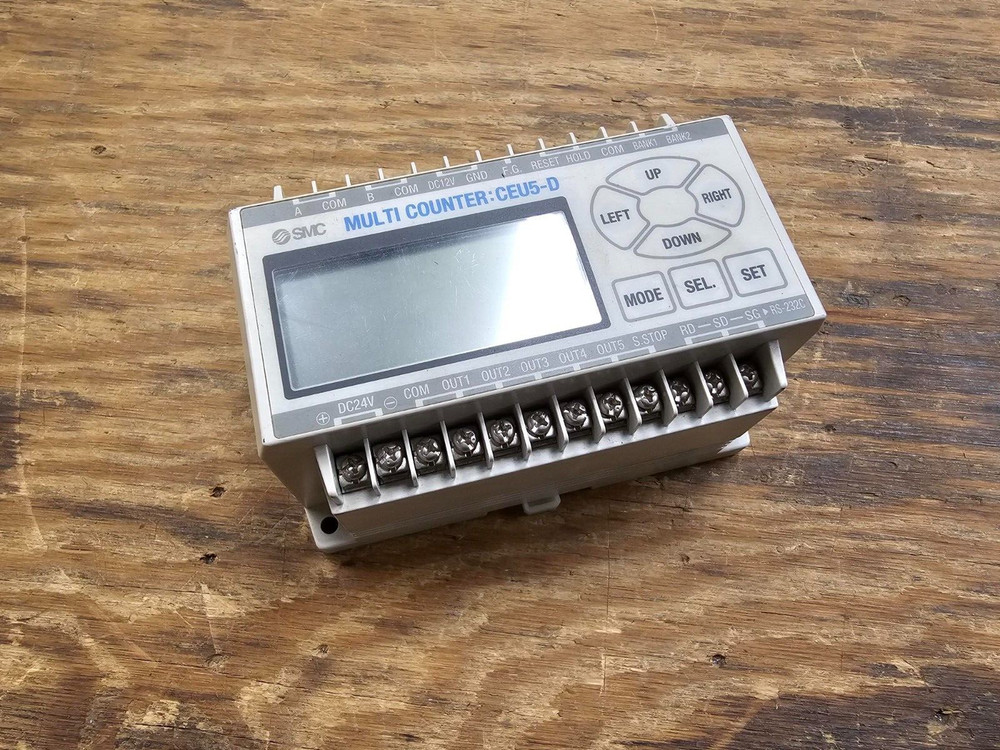 SMC Multi Counter for High Precision Stroke Reading Cylinder CEU5-D  (24 VDC)
